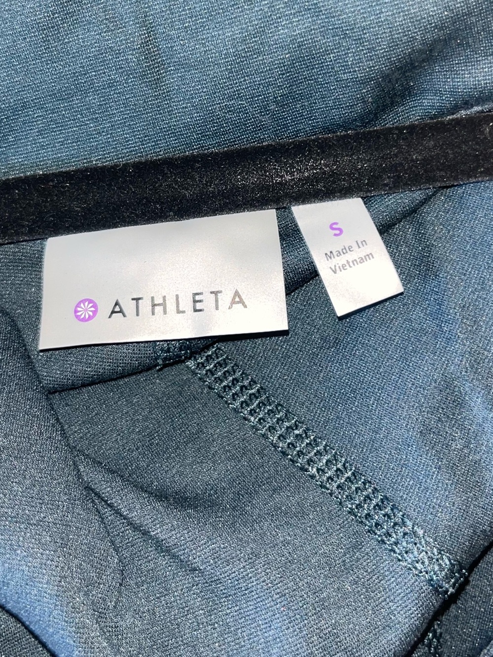Athleta Women's Dark Navy/Greenish Stretch Skort, Size Small